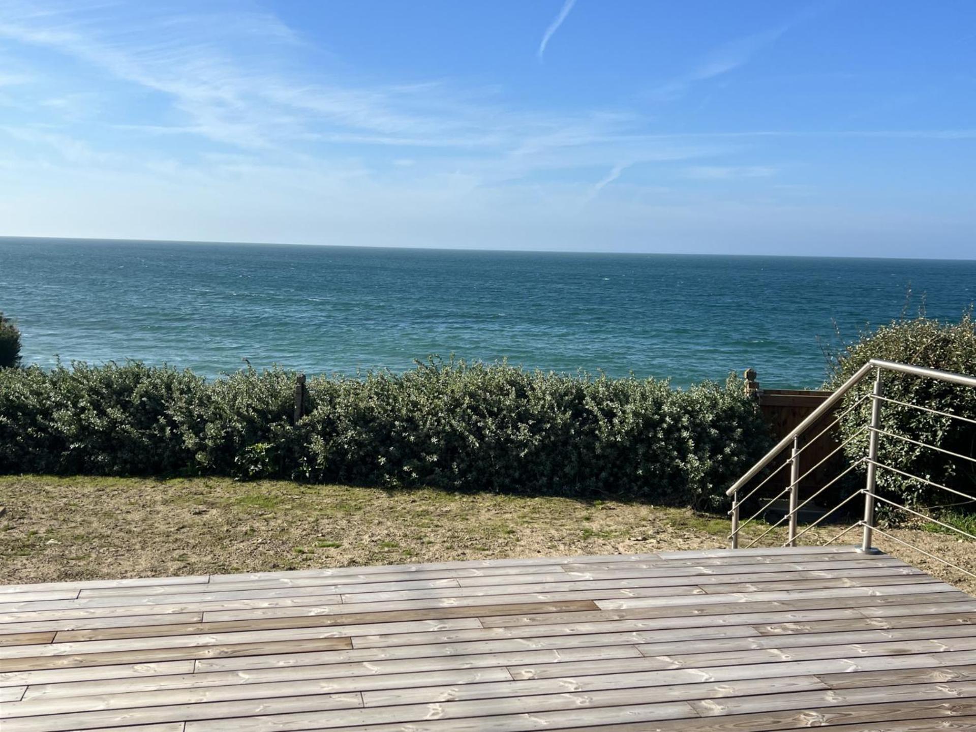 Le Bruit Des Vagues Villa Les Pieux Dış mekan fotoğraf